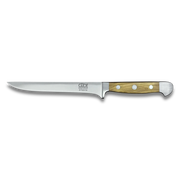 ALPHA OLIVE | Boning Knife 16cm (Flexible) | Forged Steel / Olive wood handle-Boning Knife-DECOROLALA