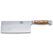 ALPHA OLIVE | Chinese Chef's Knife 8" blade / Olive Wood handle-Chef Knife-DECOROLALA