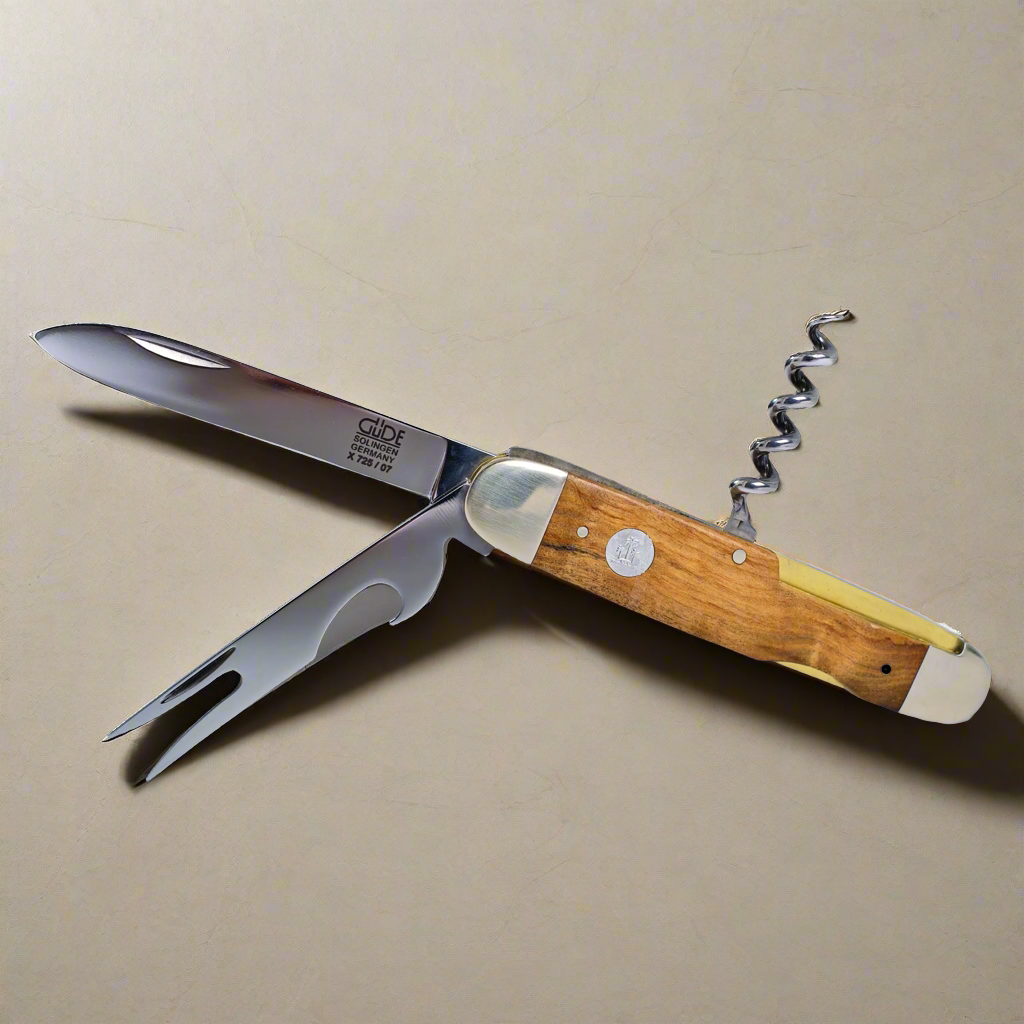 ALPHA OLIVE | Pocket Knife with pitch fork-Pocket Knife-DECOROLALA