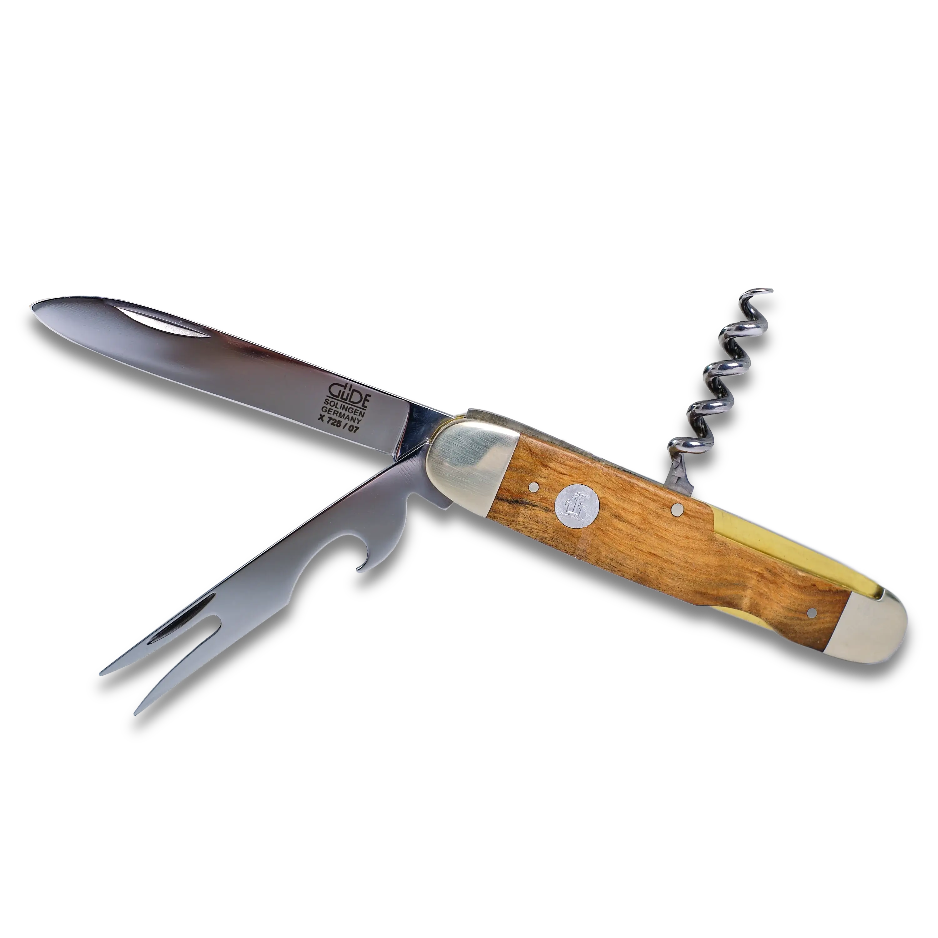 ALPHA OLIVE | Pocket Knife with pitch fork-Pocket Knife-DECOROLALA