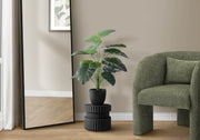 ARTIFICIAL PLANT - 24"H / INDOOR ALOCASIA IN A 5" POT-Artificial Plant-DECOROLALA