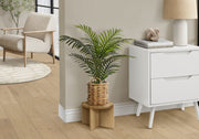 ARTIFICIAL PLANT - 24"H / INDOOR PALM / 8" WOVEN BASKET-Artificial Plant-DECOROLALA