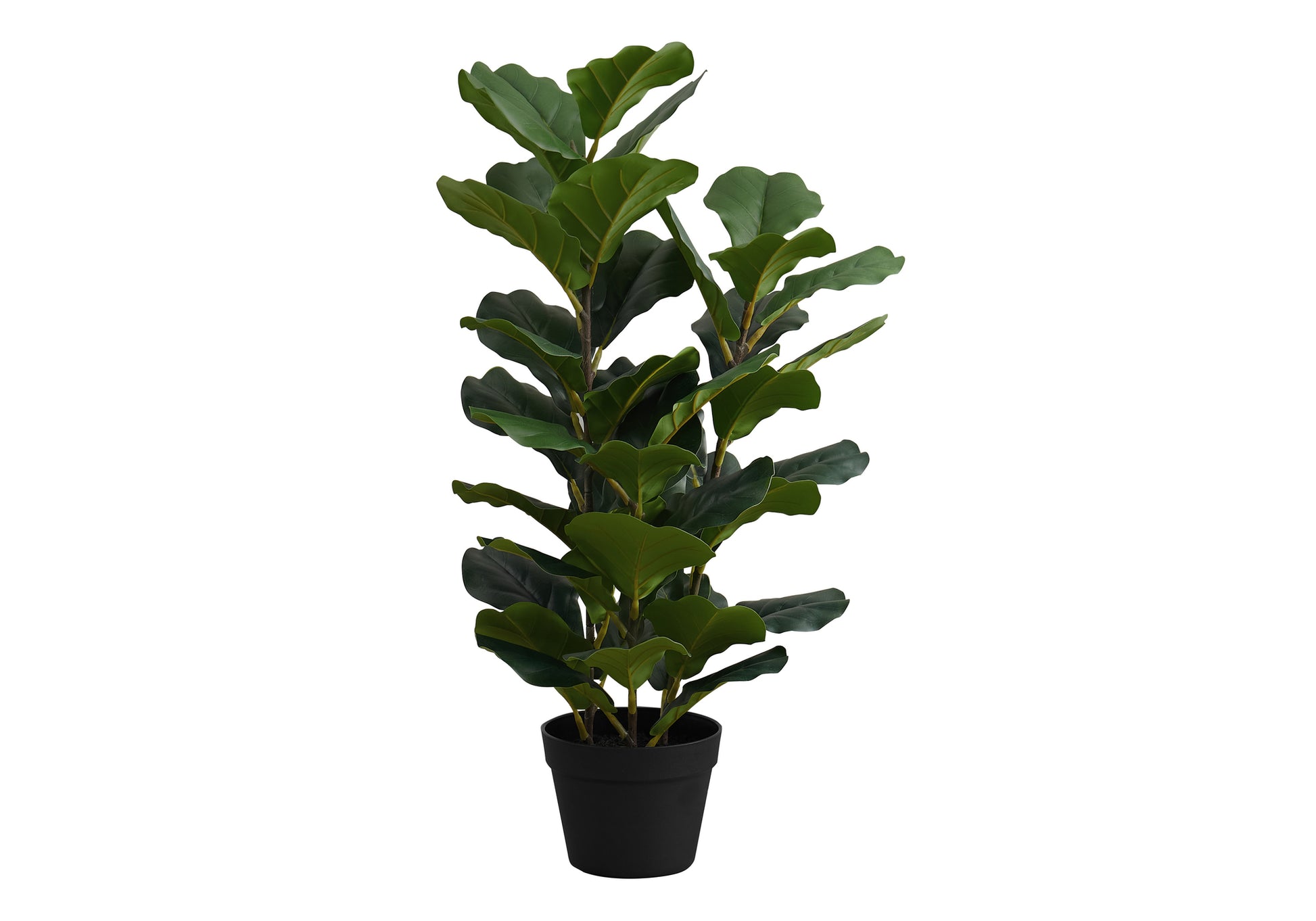 ARTIFICIAL PLANT - 32"H / INDOOR FIDDLE IN A 6" POT-Artificial Plant-DECOROLALA