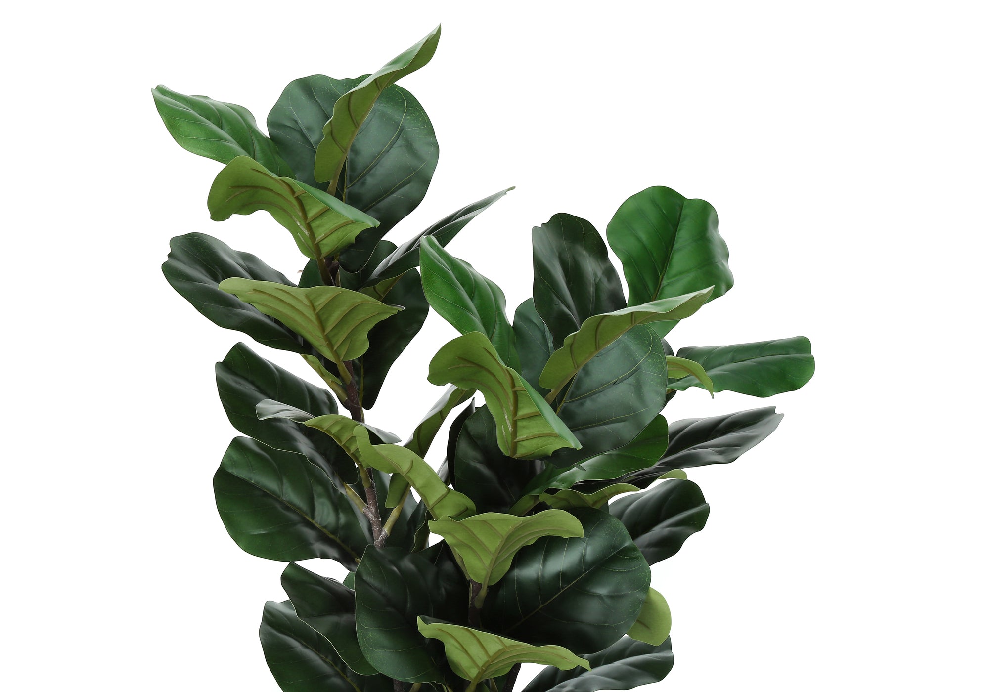ARTIFICIAL PLANT - 32"H / INDOOR FIDDLE IN A 6" POT-Artificial Plant-DECOROLALA