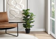 ARTIFICIAL PLANT - 32"H / INDOOR FIDDLE IN A 6" POT-Artificial Plant-DECOROLALA
