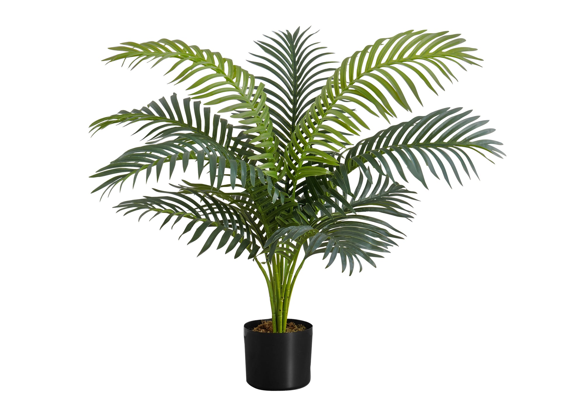 ARTIFICIAL PLANT - 34"H / INDOOR PALM TREE IN A 5" POT-Artificial Plant-DECOROLALA
