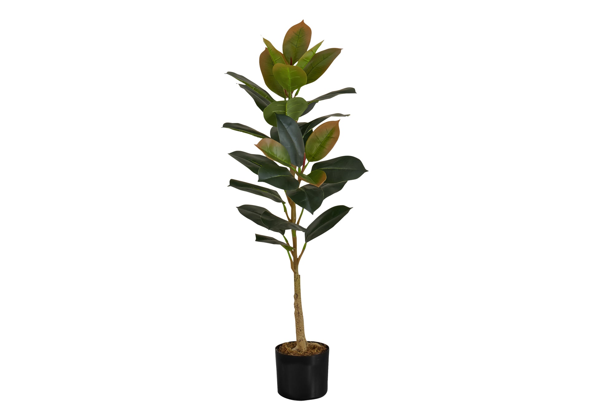 ARTIFICIAL PLANT - 40"H / INDOOR RUBBER TREE IN A 5" POT-Artificial Plant-DECOROLALA