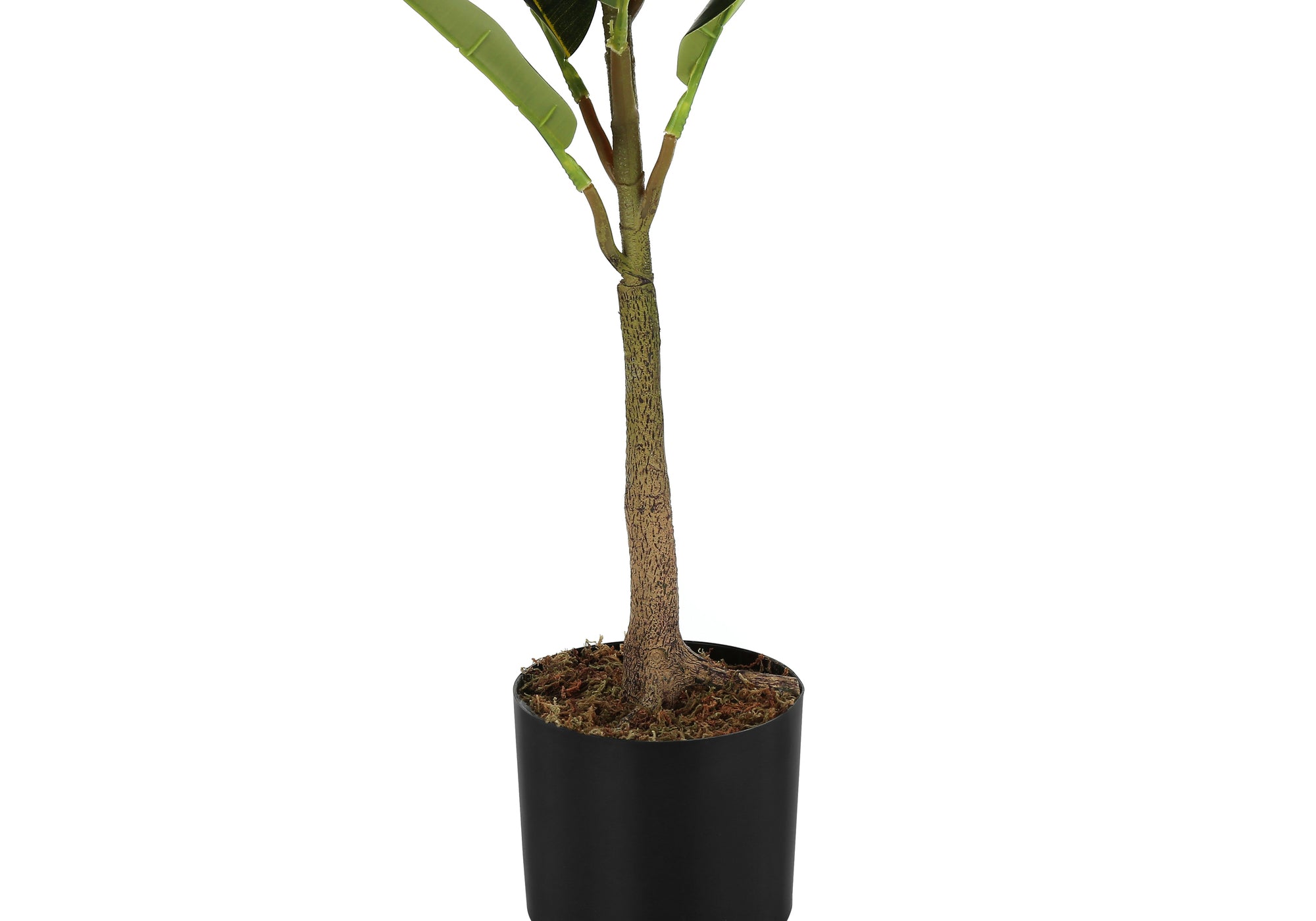 ARTIFICIAL PLANT - 40"H / INDOOR RUBBER TREE IN A 5" POT-Artificial Plant-DECOROLALA