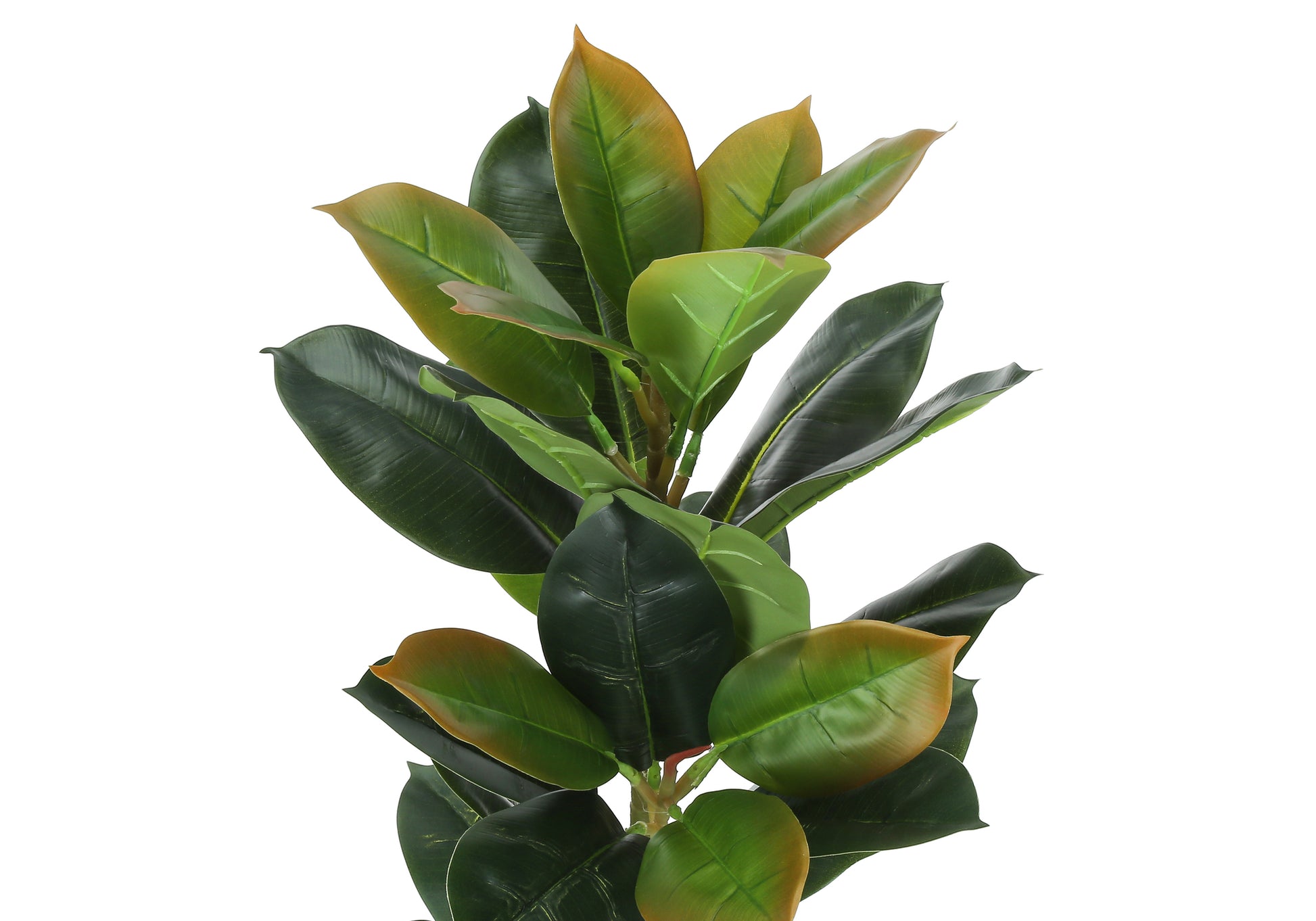 ARTIFICIAL PLANT - 40"H / INDOOR RUBBER TREE IN A 5" POT-Artificial Plant-DECOROLALA