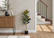 ARTIFICIAL PLANT - 40"H / INDOOR RUBBER TREE IN A 5" POT-Artificial Plant-DECOROLALA