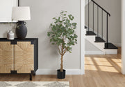 ARTIFICIAL PLANT - 46"H / INDOOR EUCALYPTUS TREE/ 5" POT-Artificial Plant-DECOROLALA