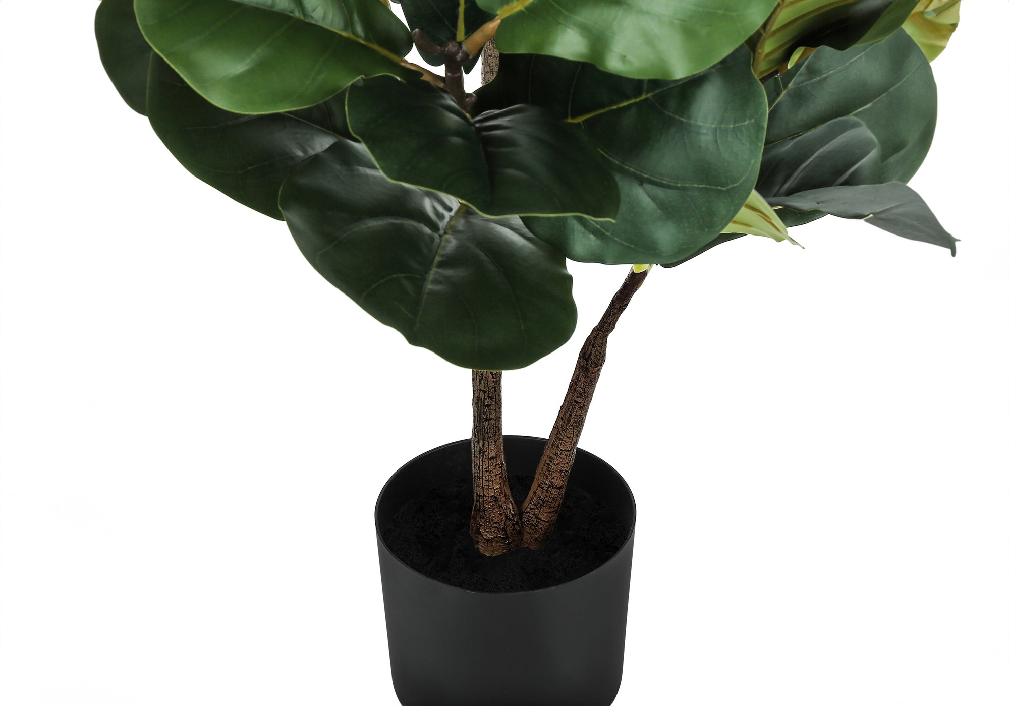 ARTIFICIAL PLANT - 49"H / INDOOR FIDDLE TREE IN A 5" POT-Artificial Plant-DECOROLALA