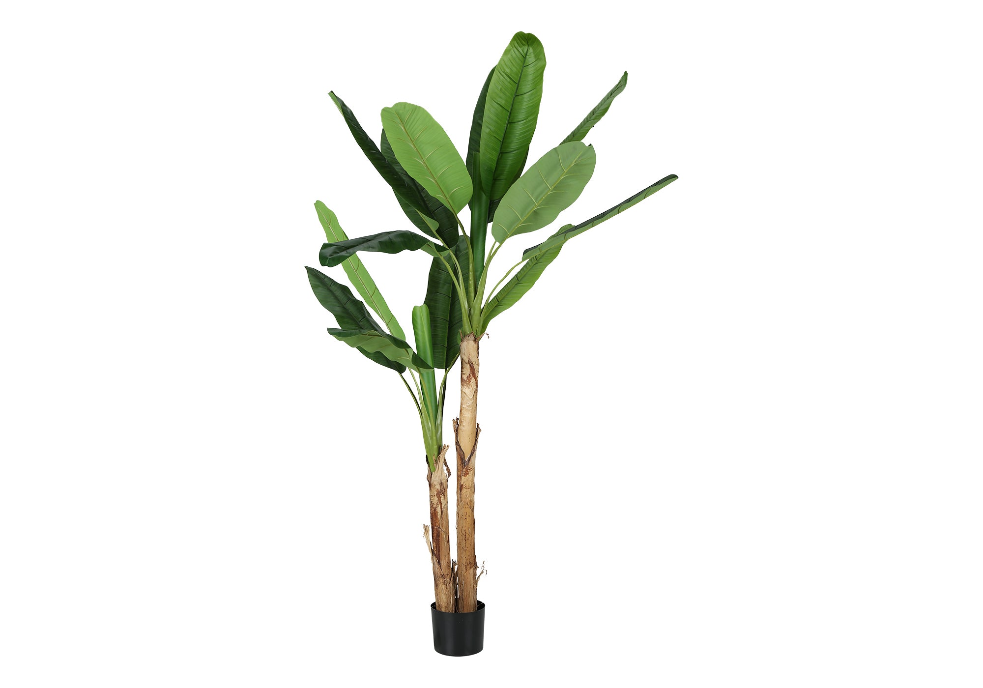 ARTIFICIAL PLANT - 83"H / INDOOR BANANA TREE IN A 8" POT-Artificial Plant-DECOROLALA