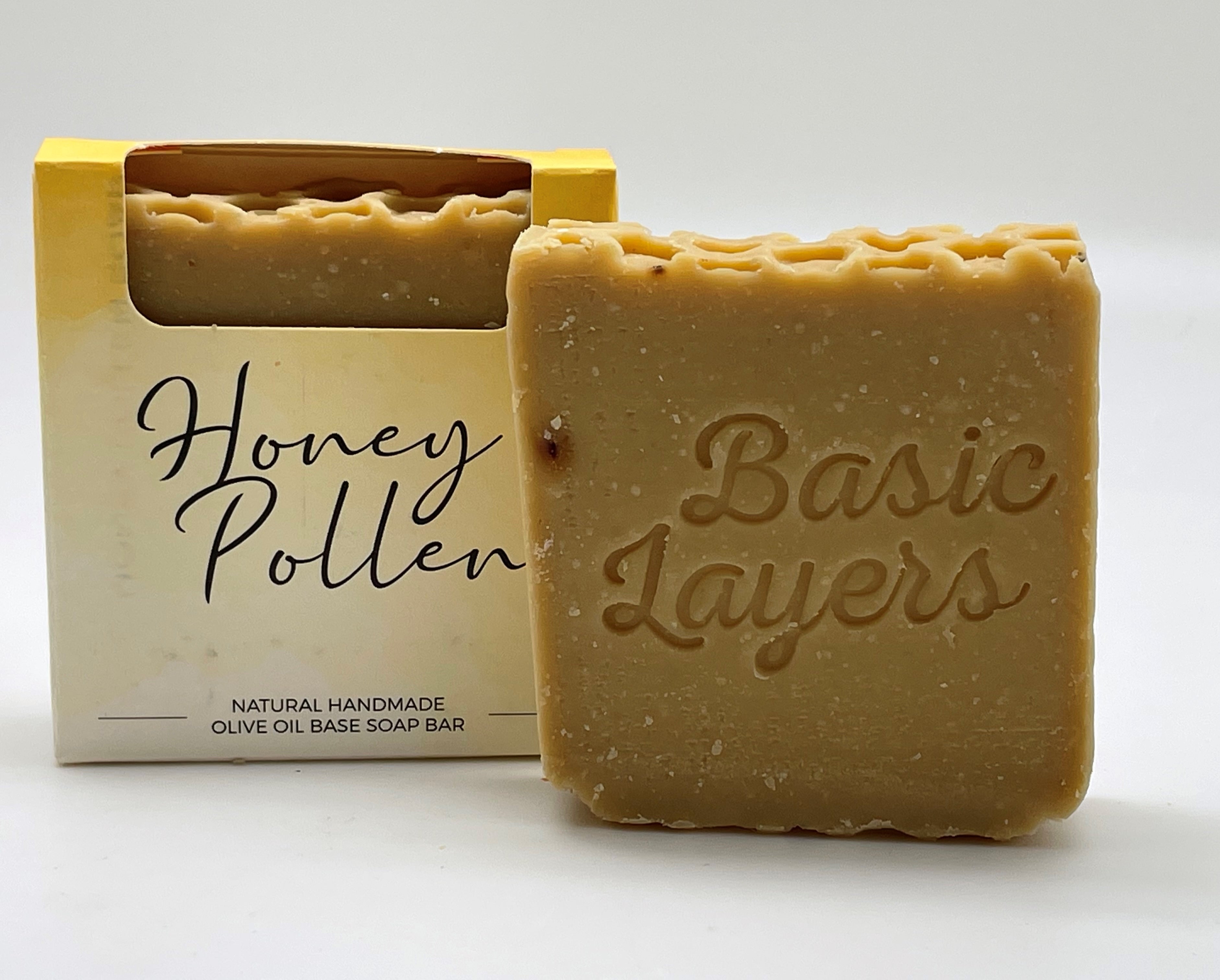 ARTISAN HAND MADE SCENTED HONEY POLLEN SOAP-Artisanal Soap-DECOROLALA
