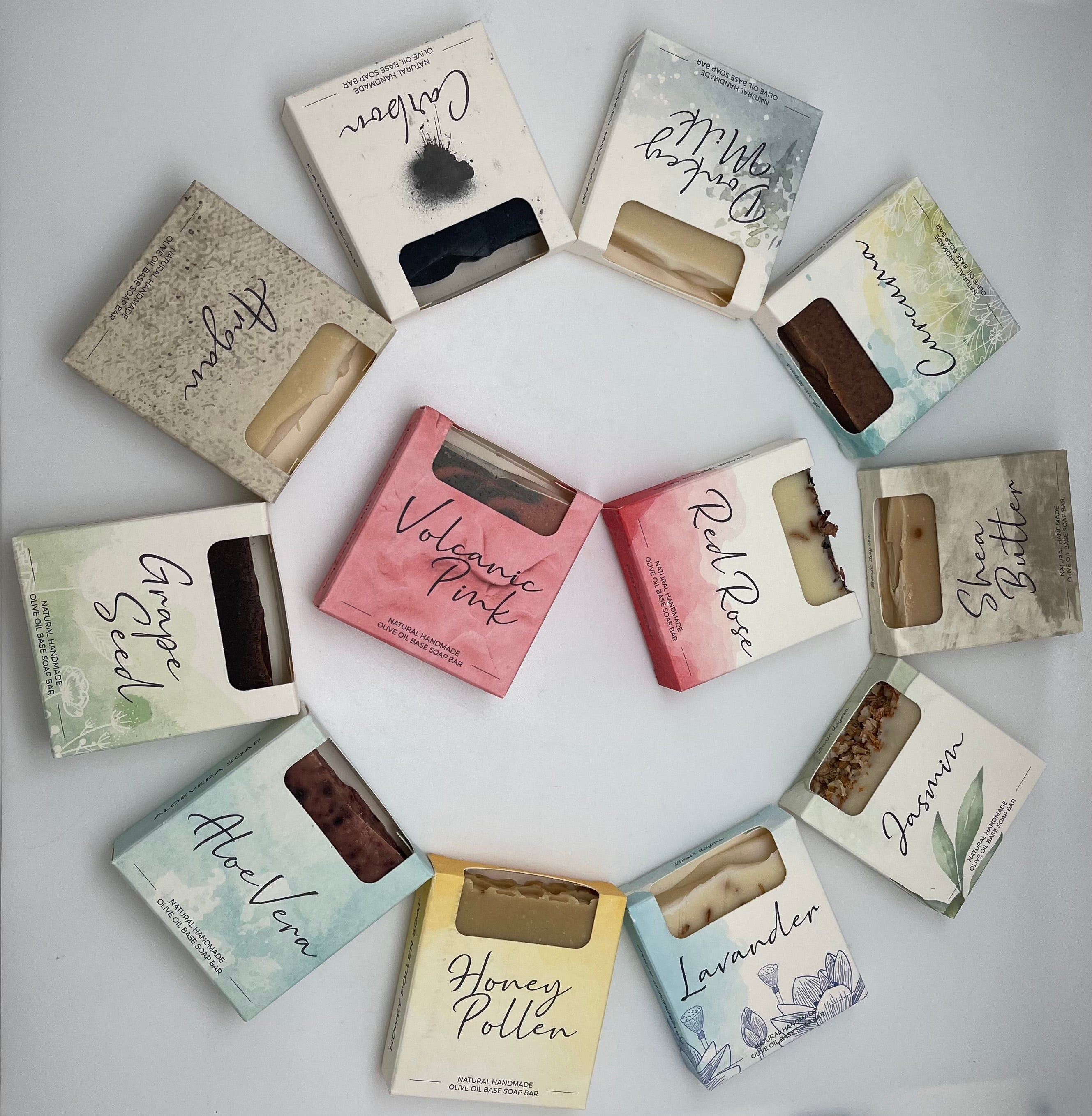 ARTISAN HAND MADE SCENTED JASMINE SOAP-Artisanal Soap-DECOROLALA