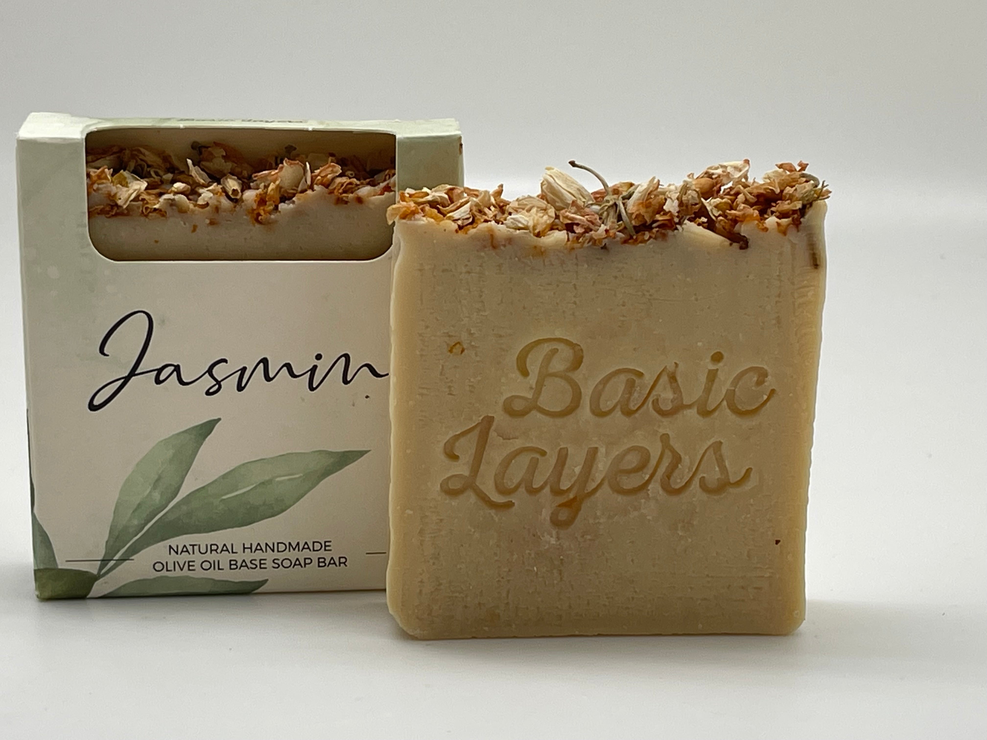 ARTISAN HANDMADE JASMINE SOAP - 90G-Artisanal Soap-DECOROLALA