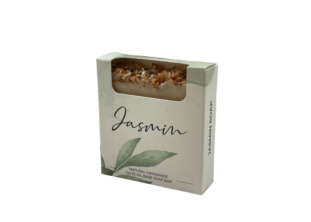 ARTISAN HANDMADE JASMINE SOAP - 90G-Bar Soap-DECOROLALA