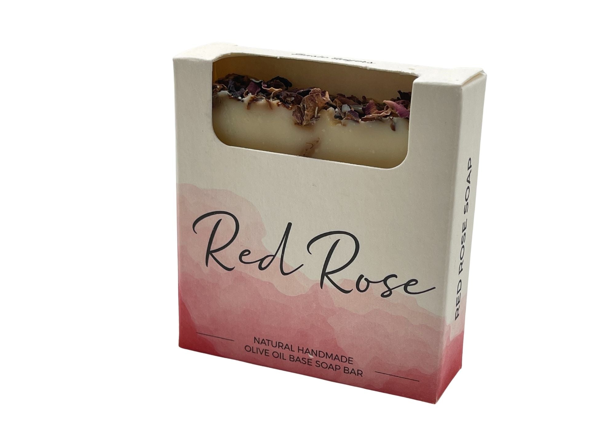 ARTISAN HANDMADE RED ROSE SOAP - 90G-Artisanal Soap-DECOROLALA