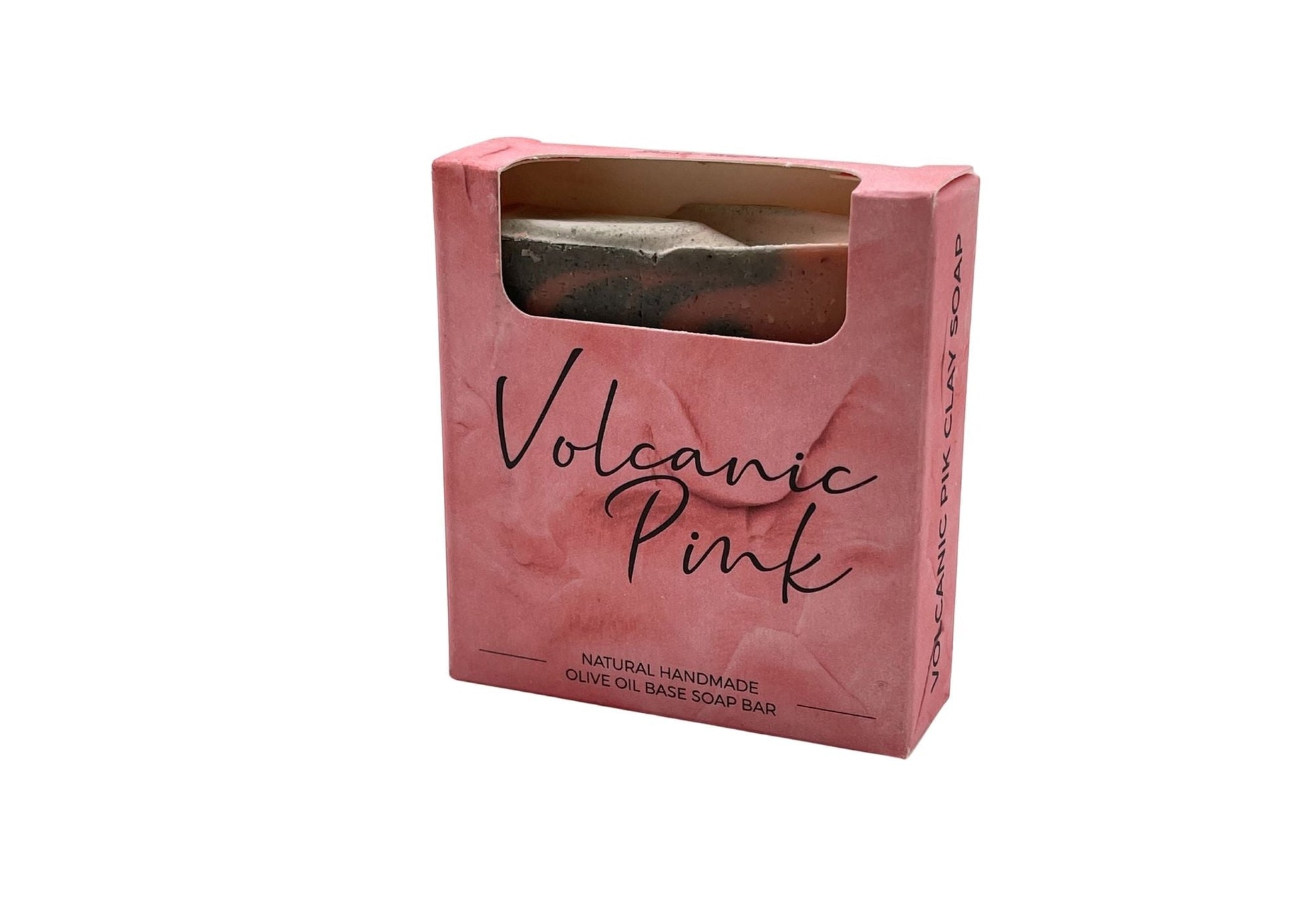 ARTISAN VOLCANIC PINK CLAY SOAP - HANDMADE 90G-Artisanal Soap-DECOROLALA