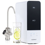AW-RB05 Alkaline PH+ Reverse Osmosis Water Filter 600 GPD Tankless Under-Sink RO System-Black-Small Appliances-DECOROLALA