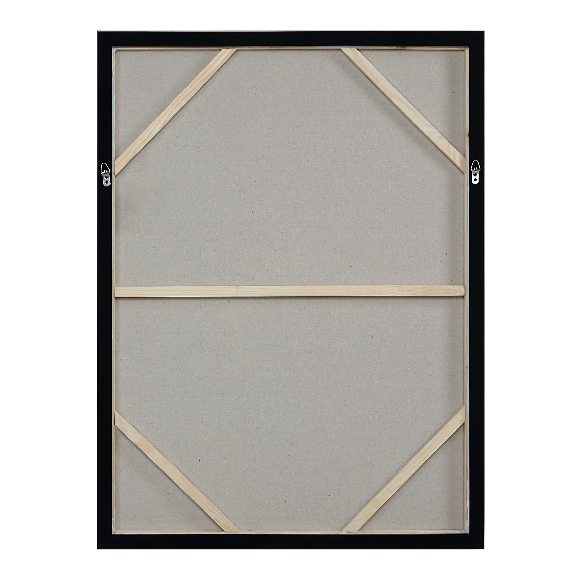 Aaliyah 48" H x 36" W Canvas Art, Black-Canvas Art-DECOROLALA