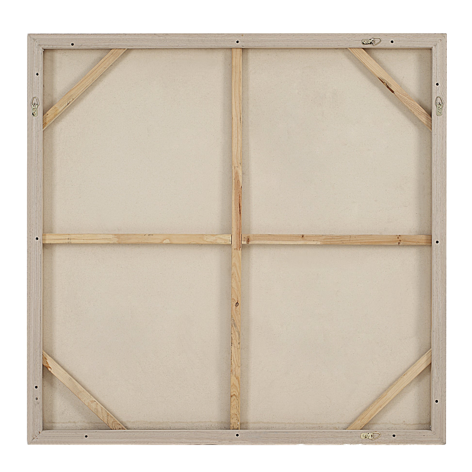 Abadie 48" Wide Canvas Art, White-Canvas Art-DECOROLALA