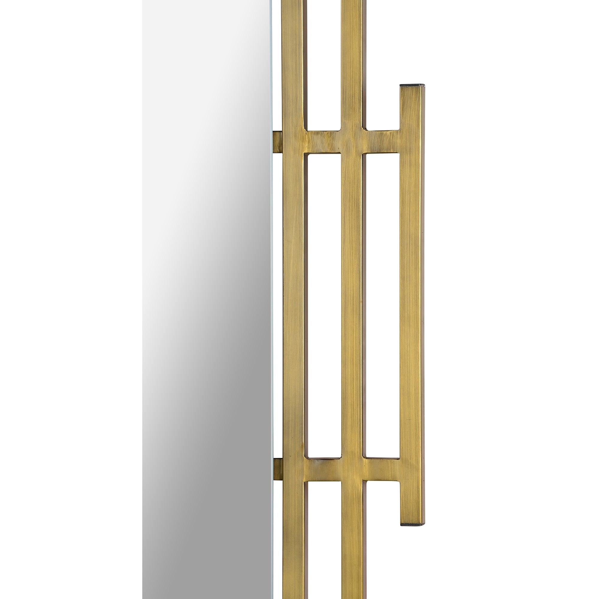 Abi 53.25" Tall Irregular Wall Mirror-Mirror-DECOROLALA