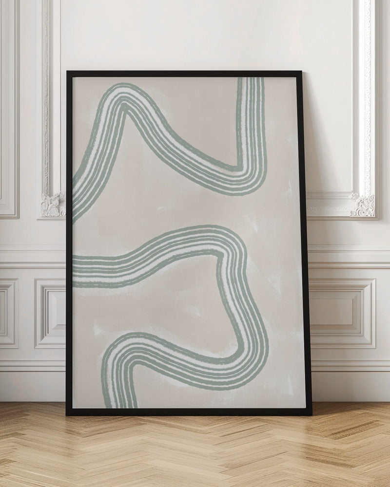 Abstracto Twist Wall Art-canvas-DECOROLALA