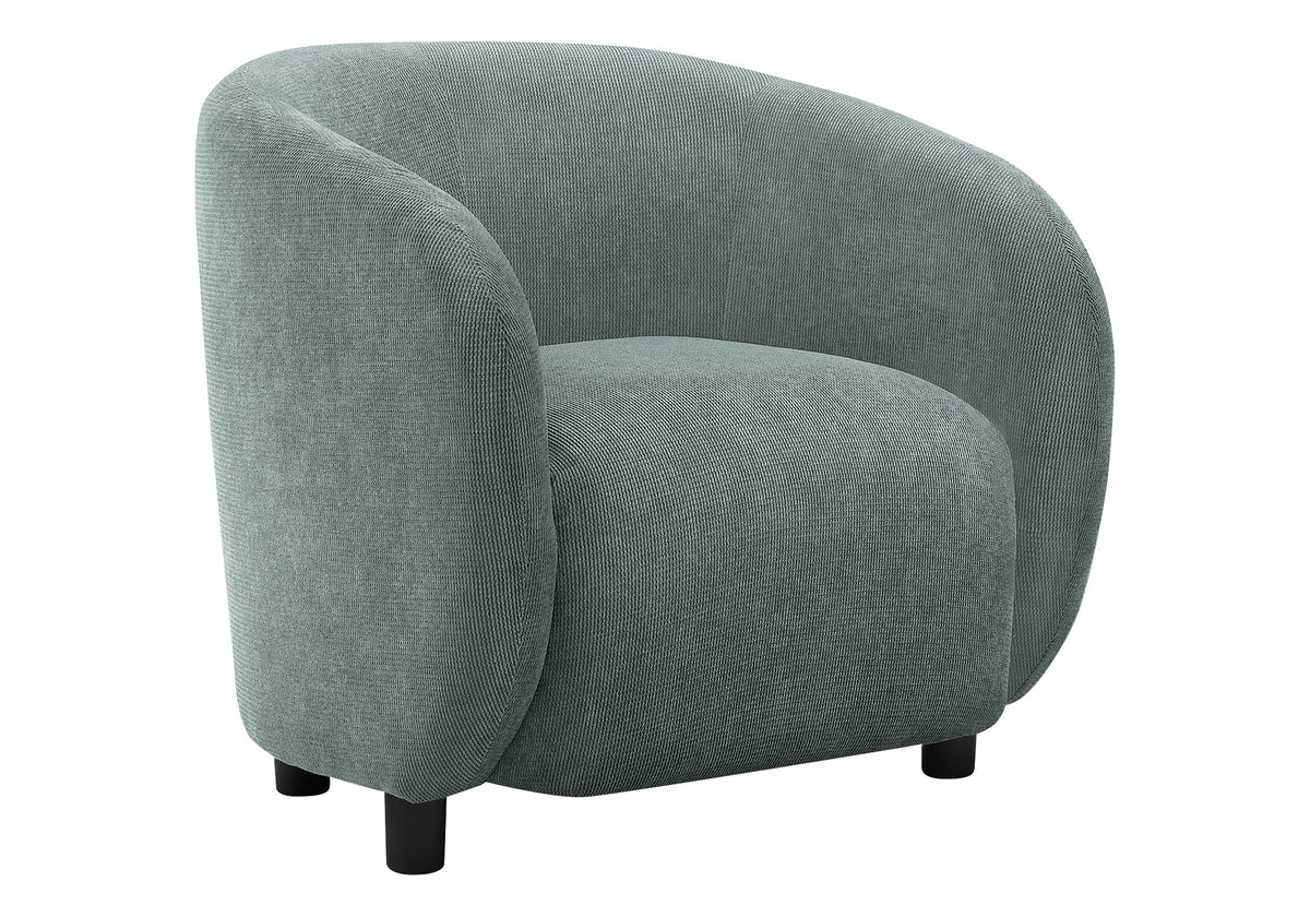 Accent Chair 29"H Upholstered Green Modern-Accent Chairs-DECOROLALA