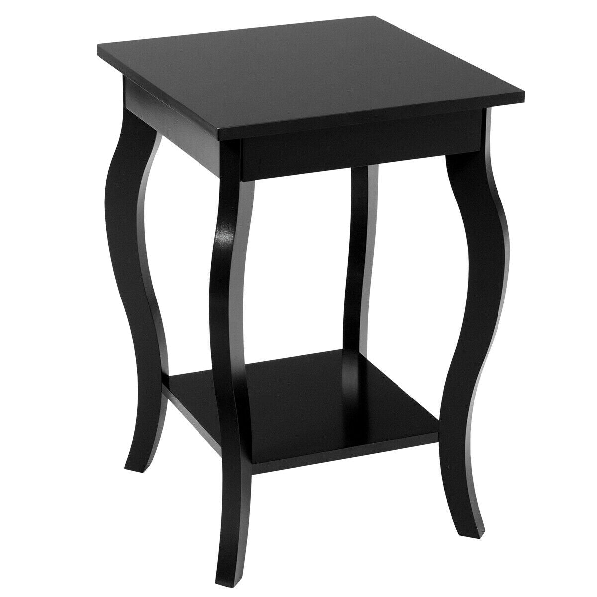 Accent Sofa End Side Table-Black-End & Side Tables-DECOROLALA