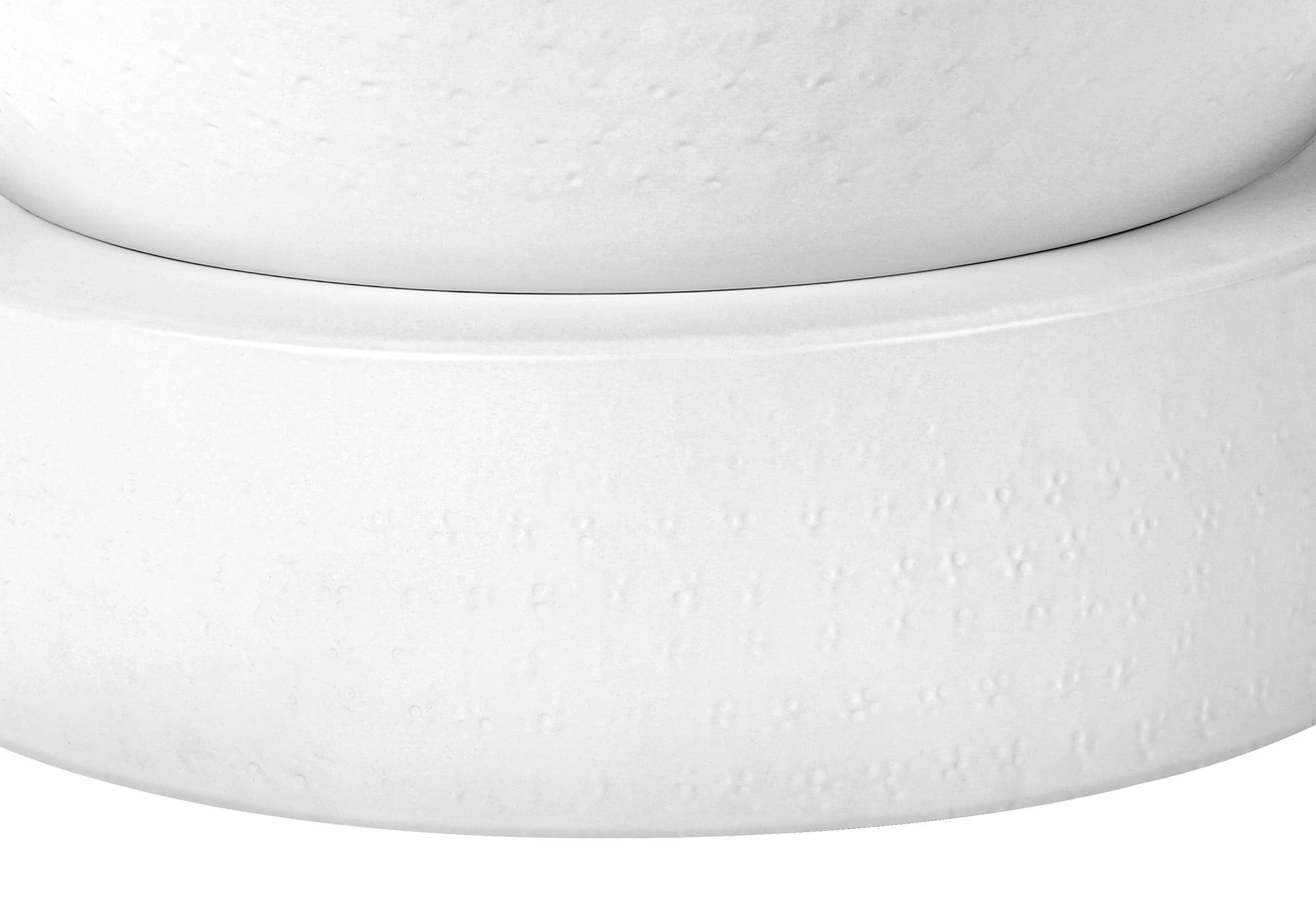 Accent Table - 22"H / Antique Copper Iron Metal Drum End-Accent Table-DECOROLALA