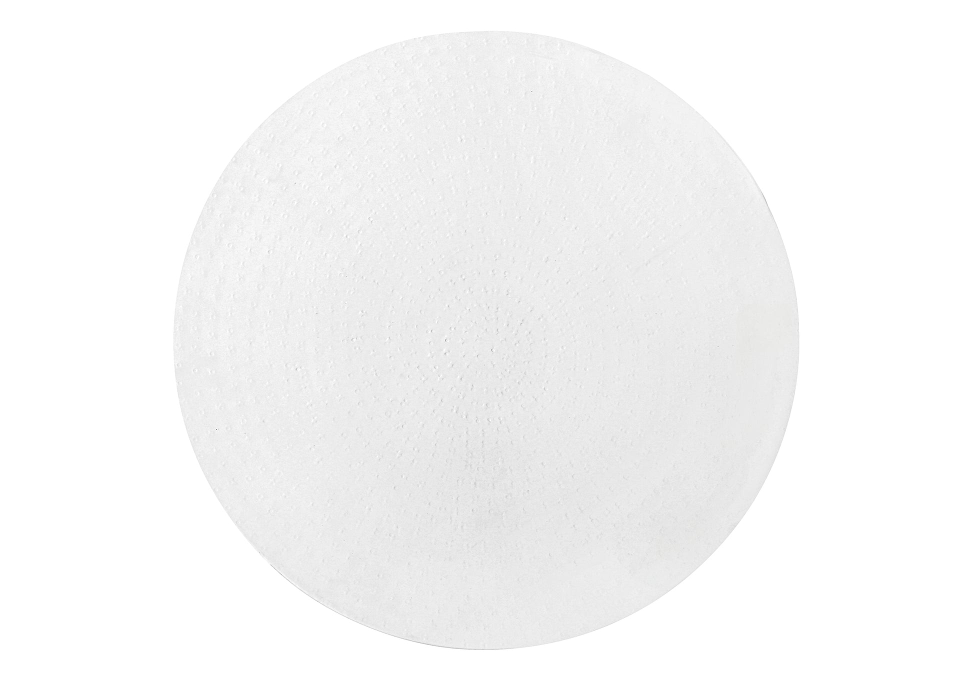 Accent Table - 22"H / Antique Copper Iron Metal Drum End-Accent Table-DECOROLALA