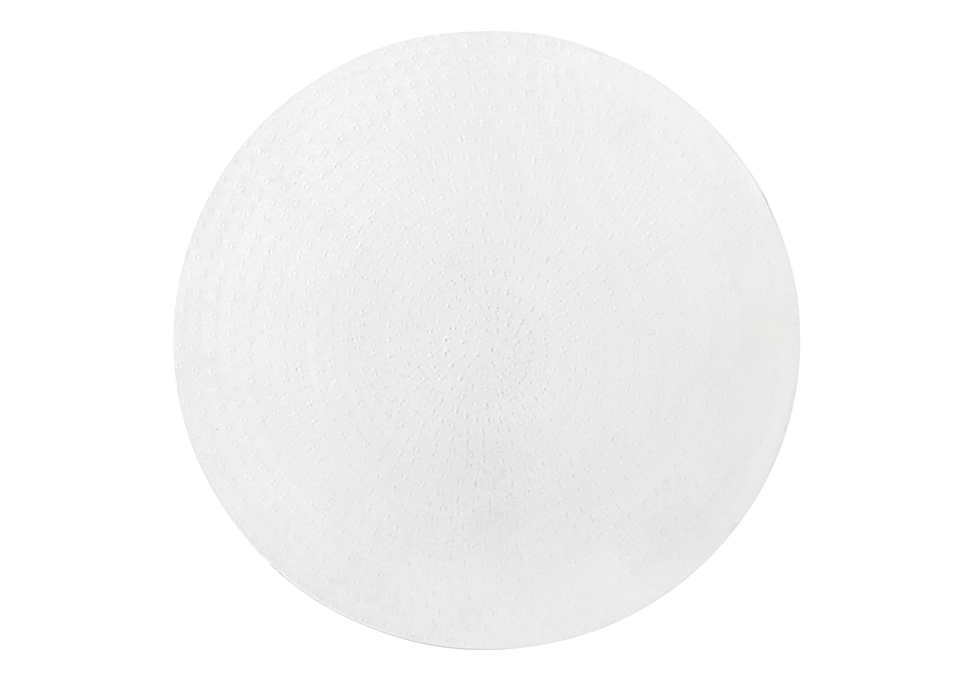 Accent Table - 22"H / Antique Copper Iron Metal Drum End-Accent Table-DECOROLALA