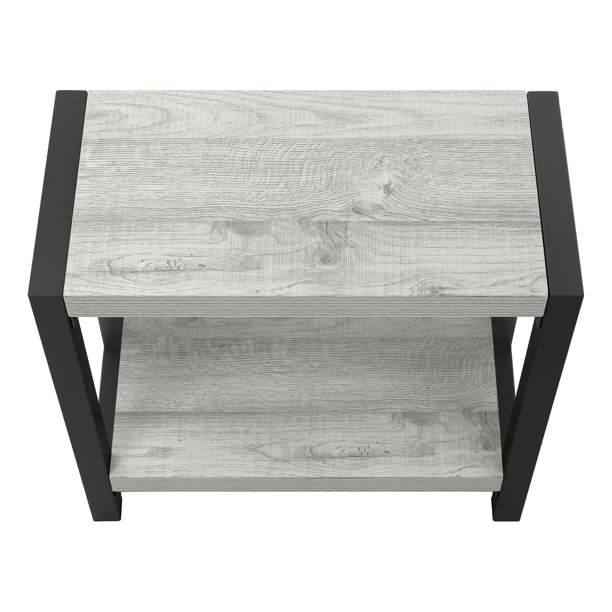 Accent Table - 22"H / Black / Black Metal-Accent Table-DECOROLALA