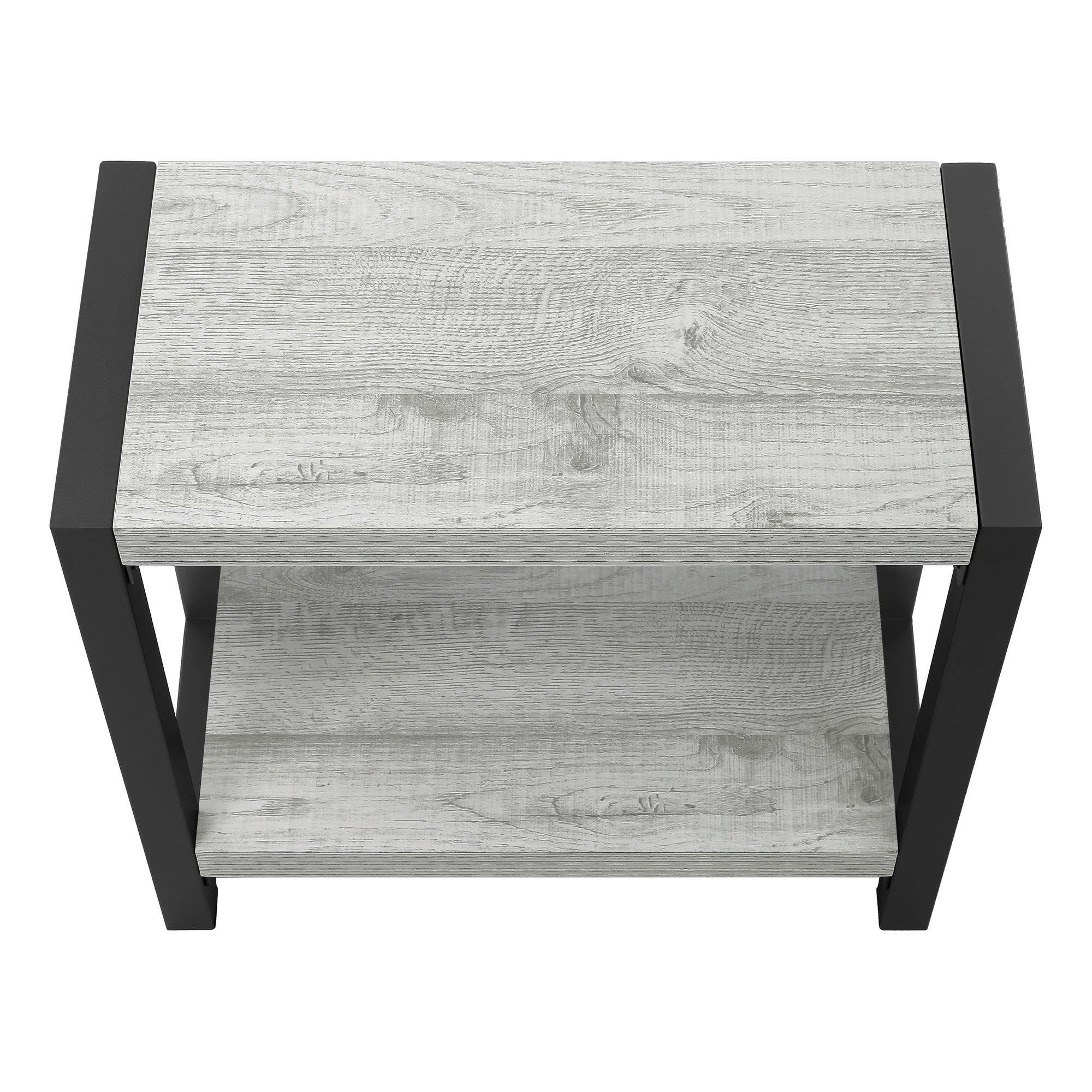 Accent Table - 22"H / Black / Black Metal-Accent Table-DECOROLALA