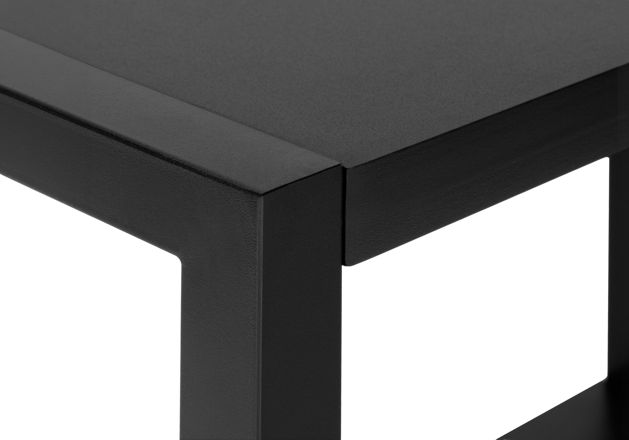 Accent Table - 22"H / Black / Black Metal-Accent Table-DECOROLALA