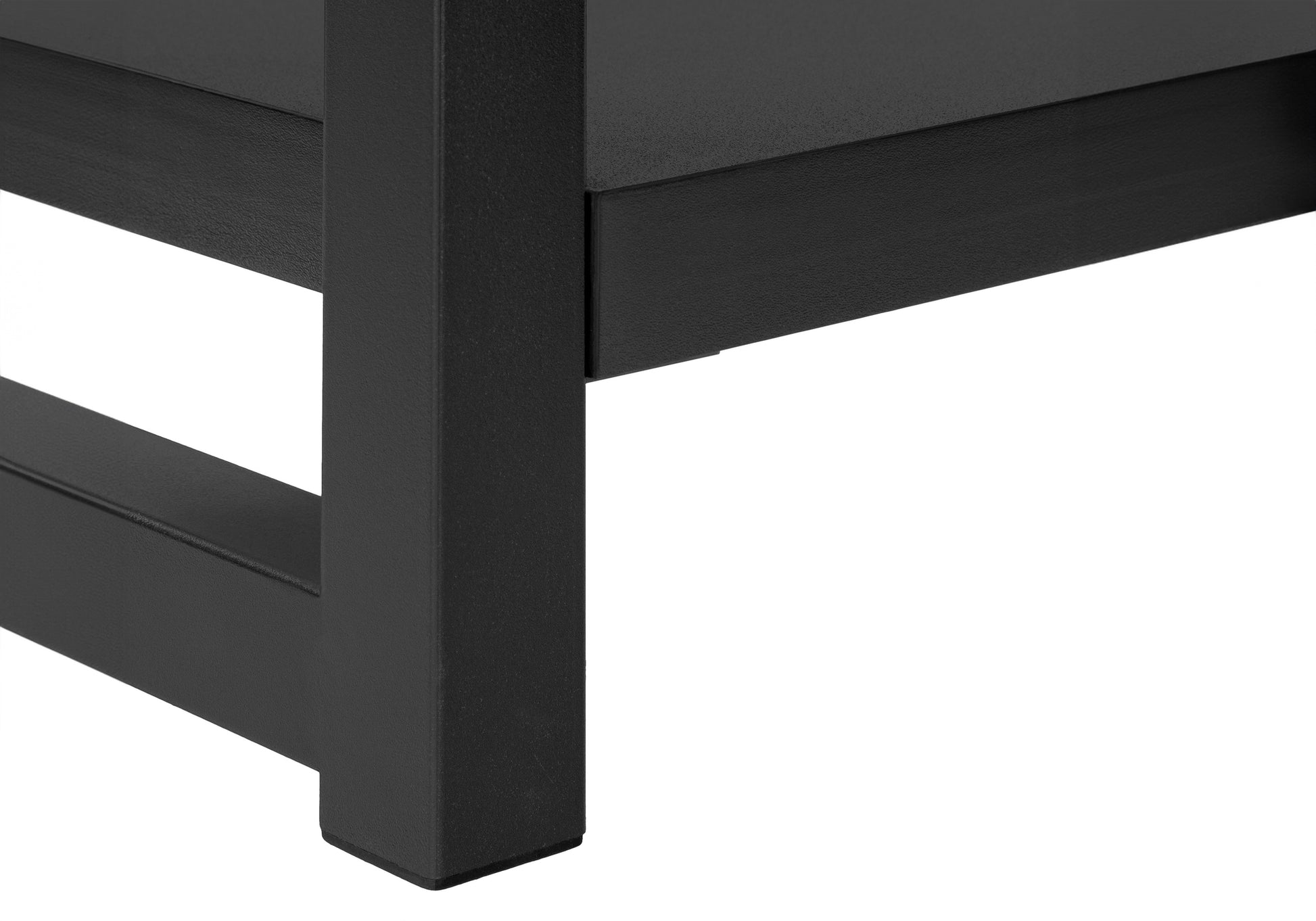 Accent Table - 22"H / Black / Black Metal-Accent Table-DECOROLALA