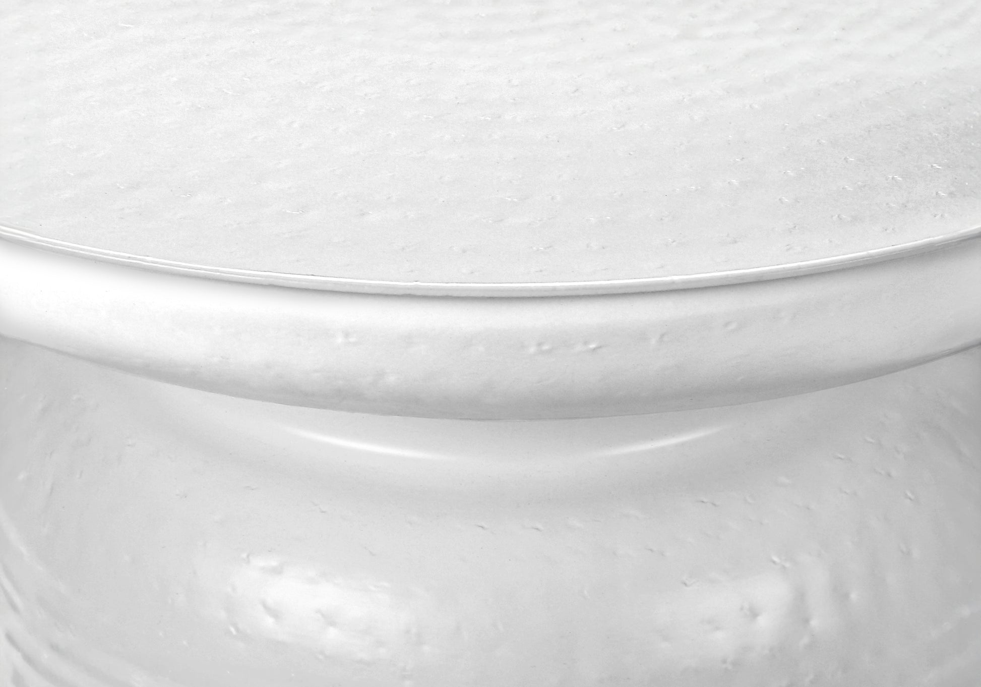 Accent Table - 22"H / Gold Iron Metal Drum End-Accent Table-DECOROLALA