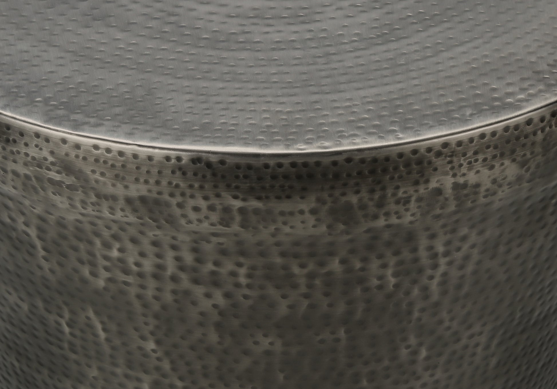 Accent Table - 22"H / Metal Drum End Table-Accent Table-DECOROLALA