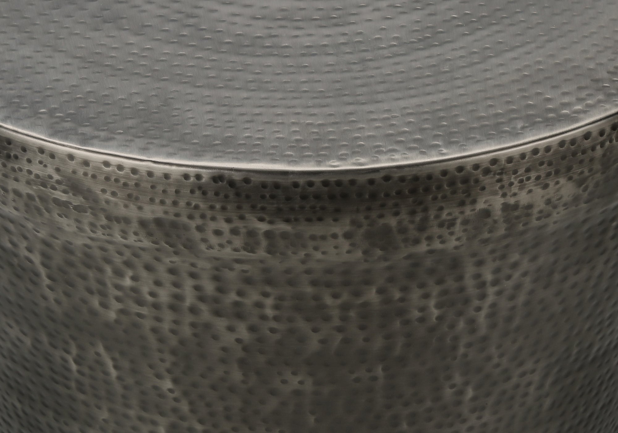 Accent Table - 22"H / Metal Drum End Table-Accent Table-DECOROLALA