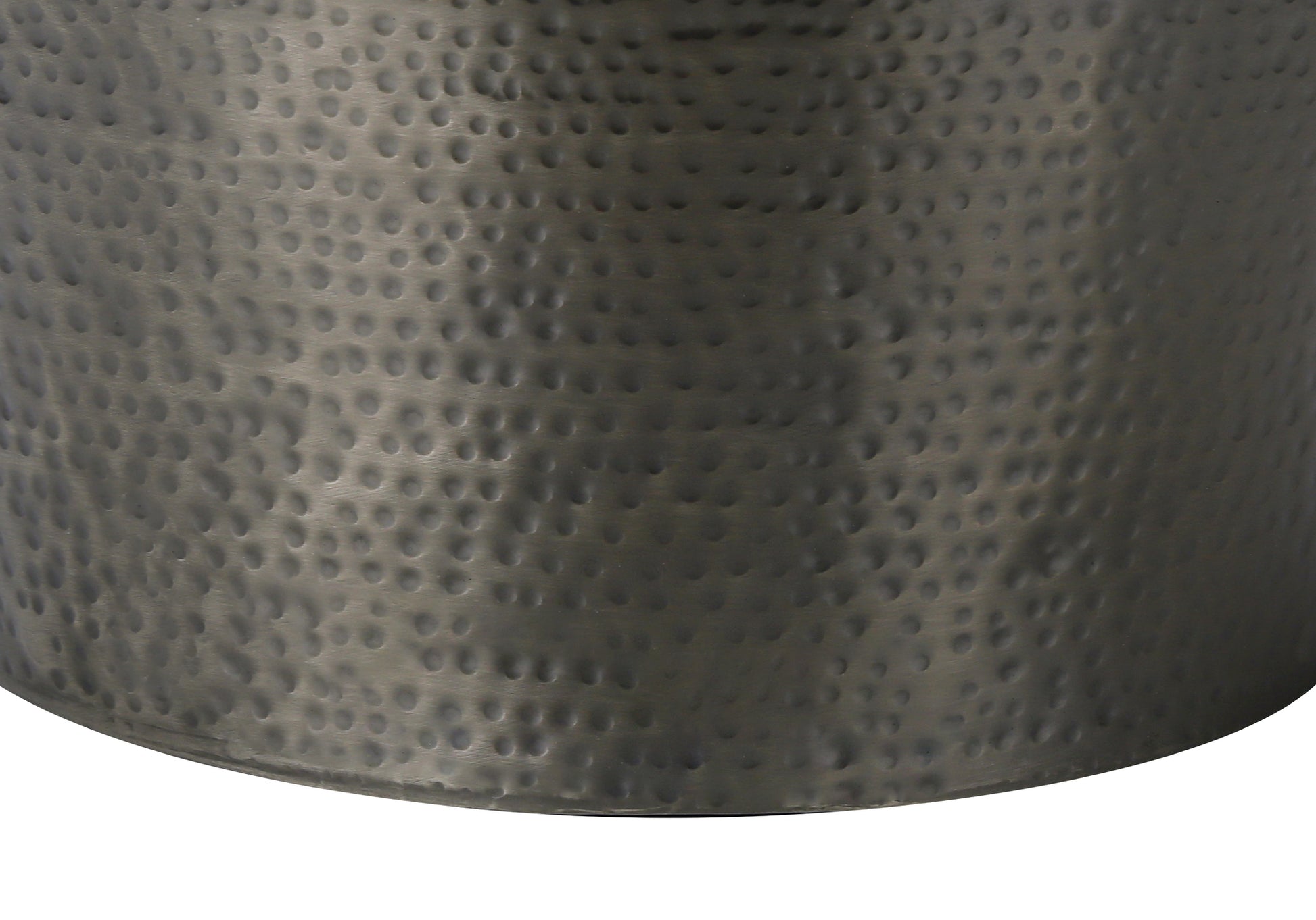 Accent Table - 22"H / Metal Drum End Table-Accent Table-DECOROLALA