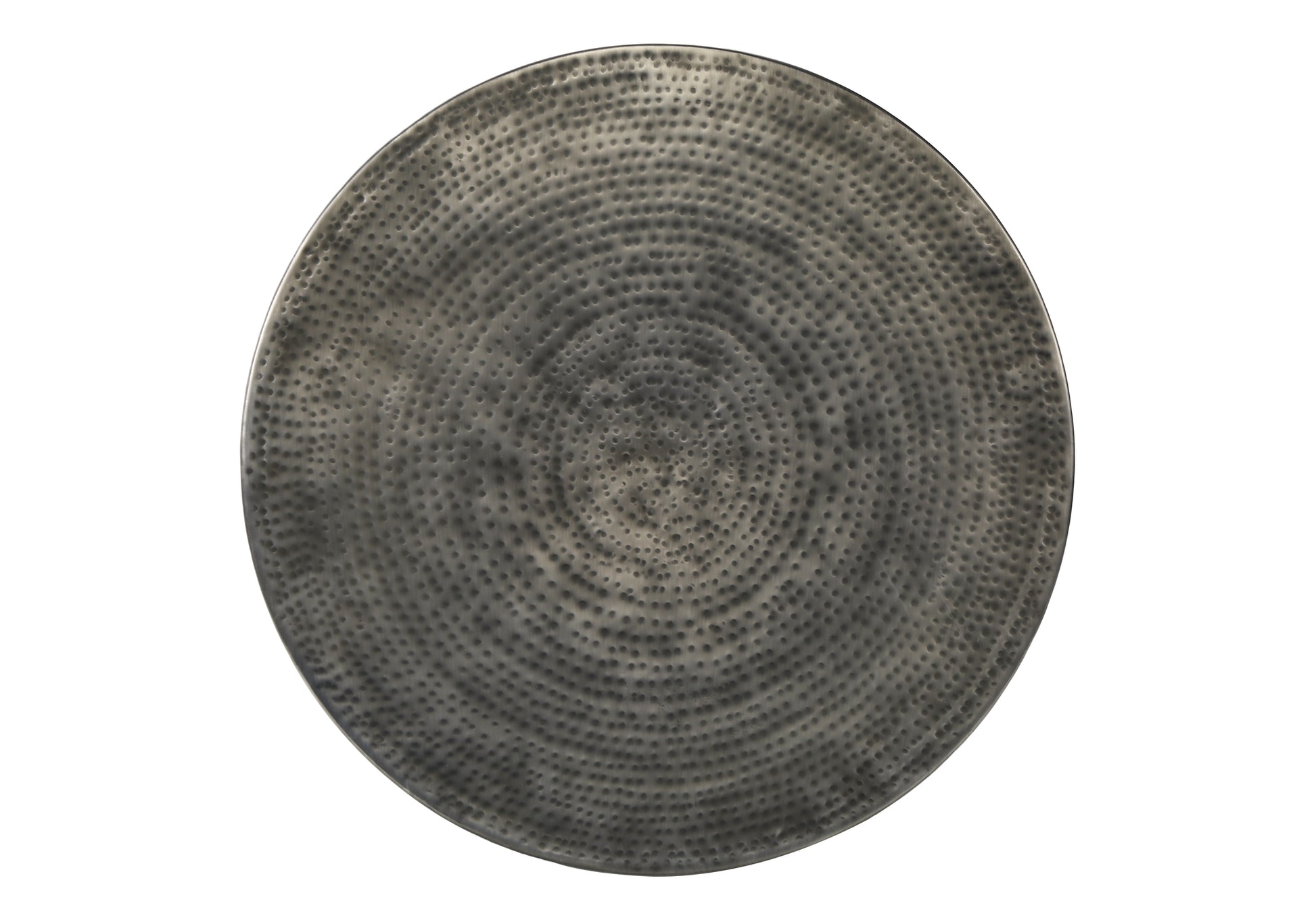 Accent Table - 22"H / Metal Drum End Table-Accent Table-DECOROLALA