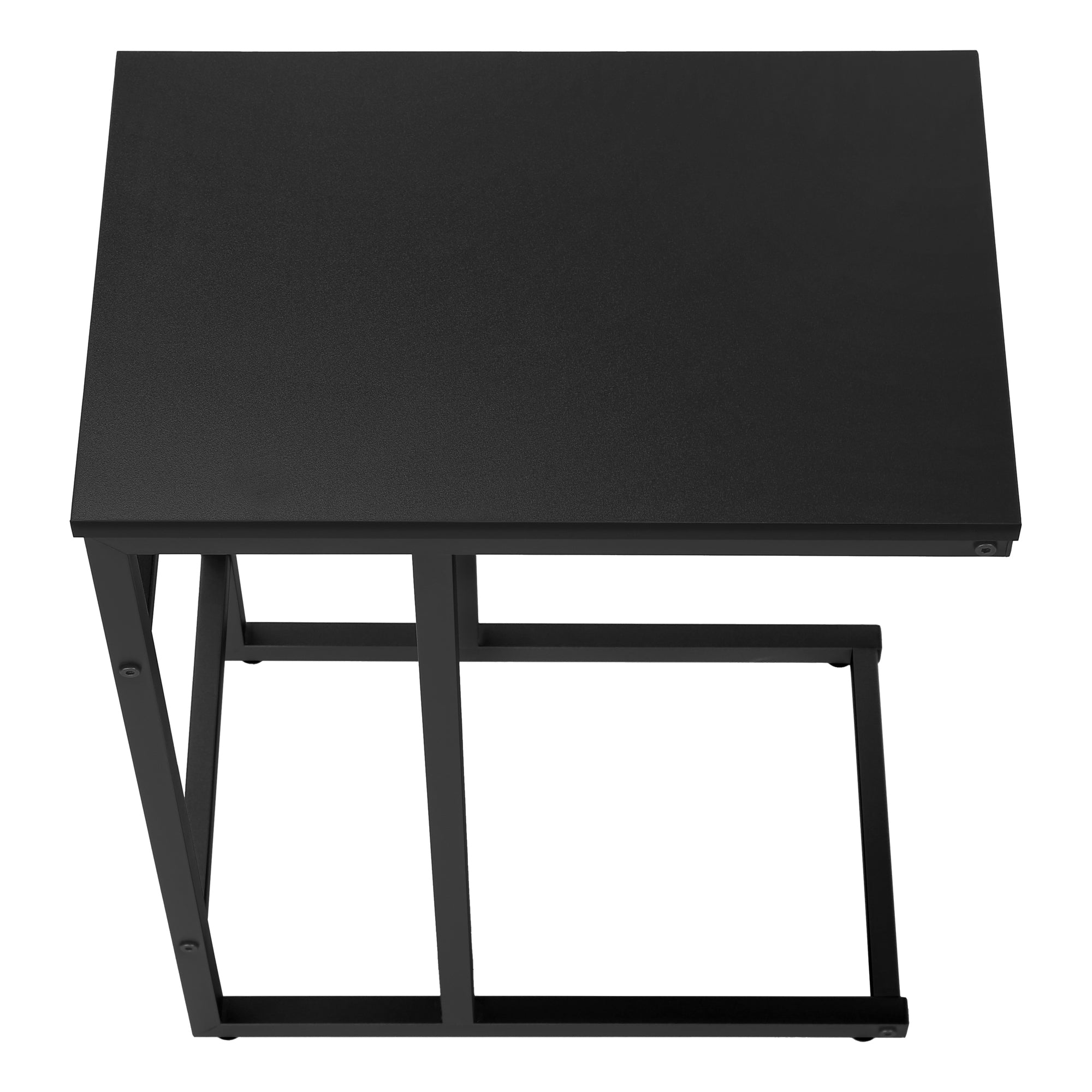 Accent Table - 24"H / Black / Black Metal-Accent Table-DECOROLALA