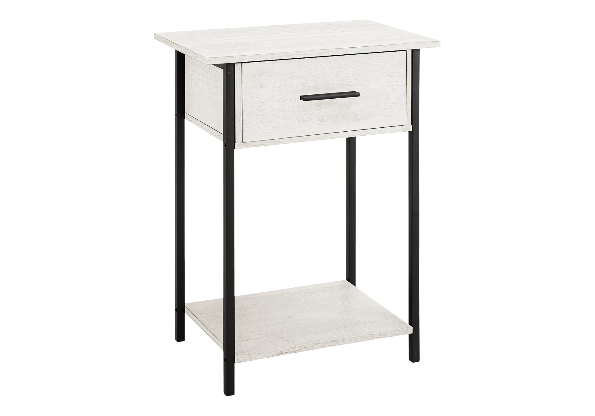 Accent Table 24"H Dark Bronze 2-Tier Storage-Accent Table-DECOROLALA