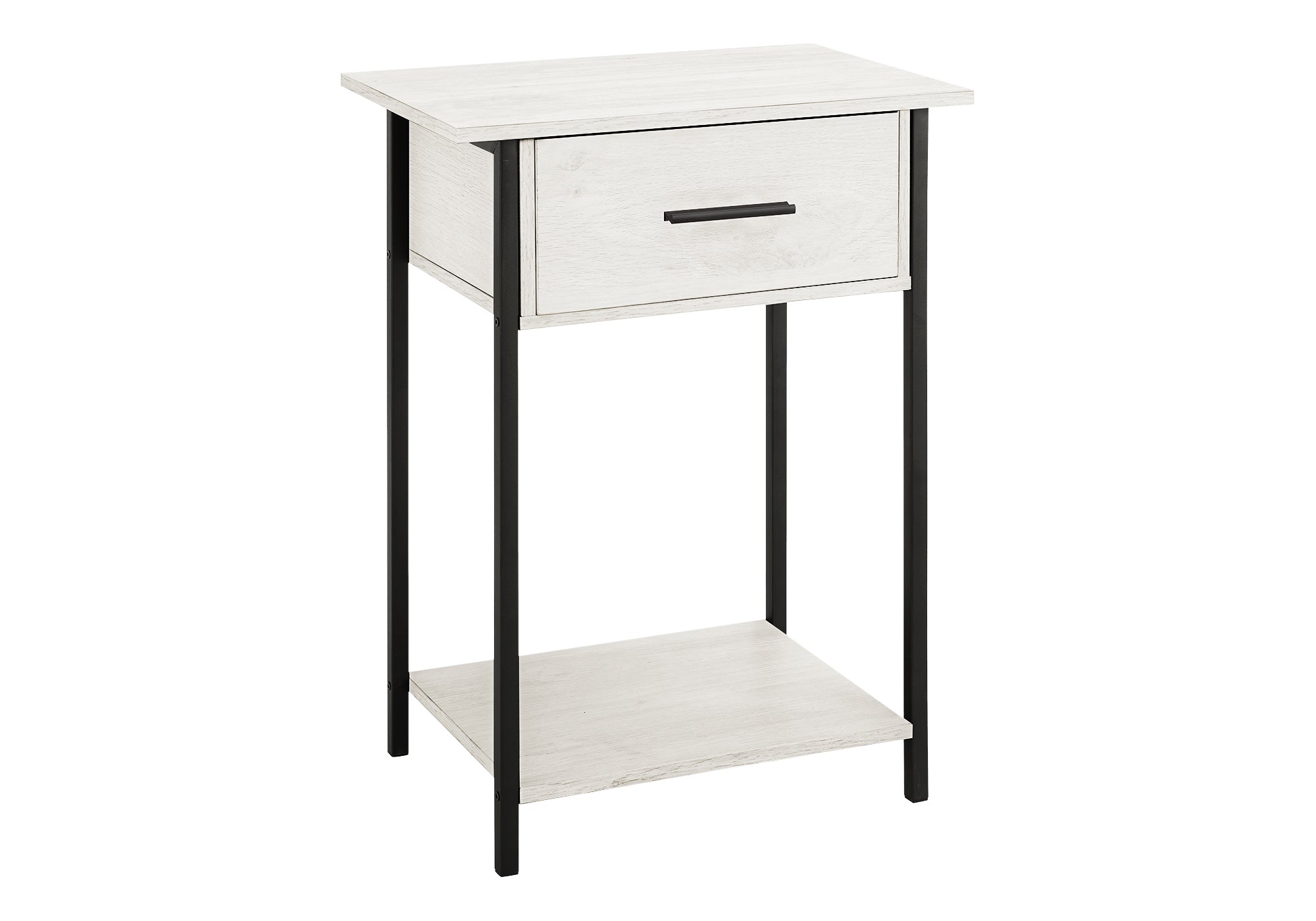 Accent Table 24"H Dark Bronze 2-Tier Storage-Accent Table-DECOROLALA