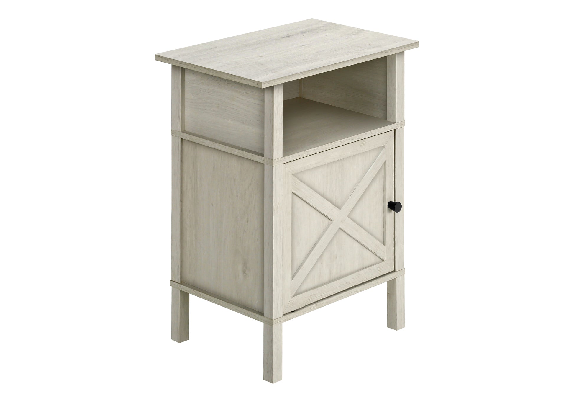 Accent Table 24"H Dark Bronze with Storage-Accent Table-DECOROLALA
