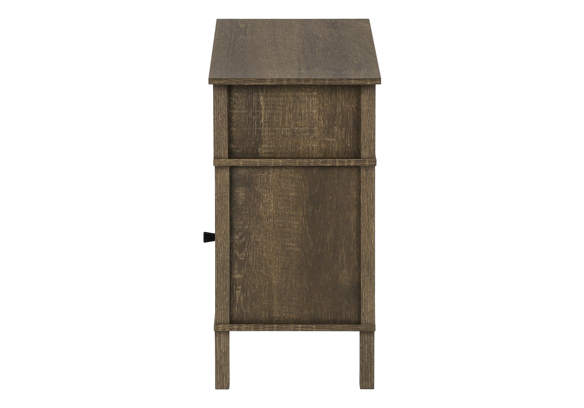 Accent Table 24"H Dark Bronze with Storage-Accent Table-DECOROLALA