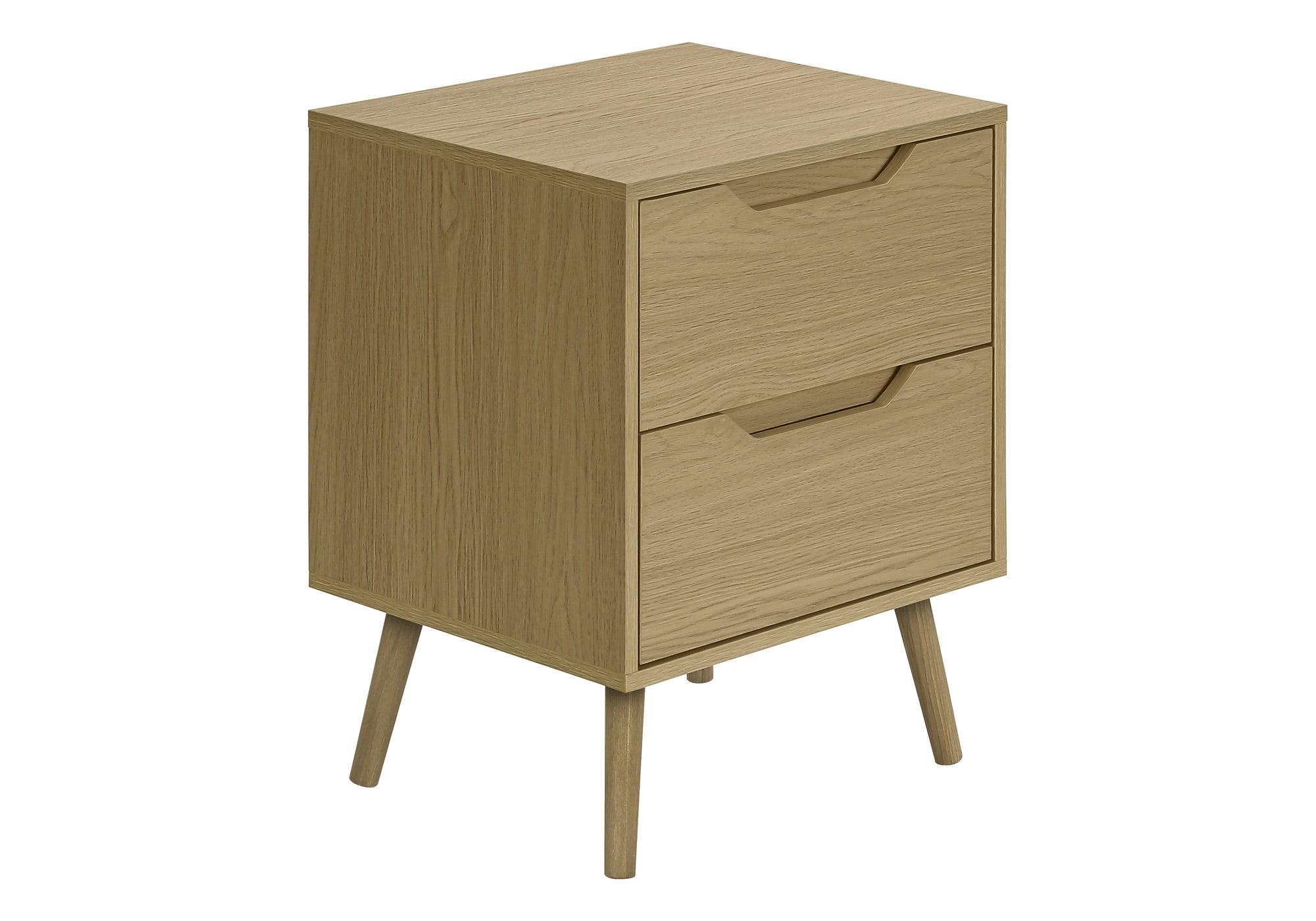 Accent Table - 24"H / End Table With 2 Drawers-Accent Table-DECOROLALA