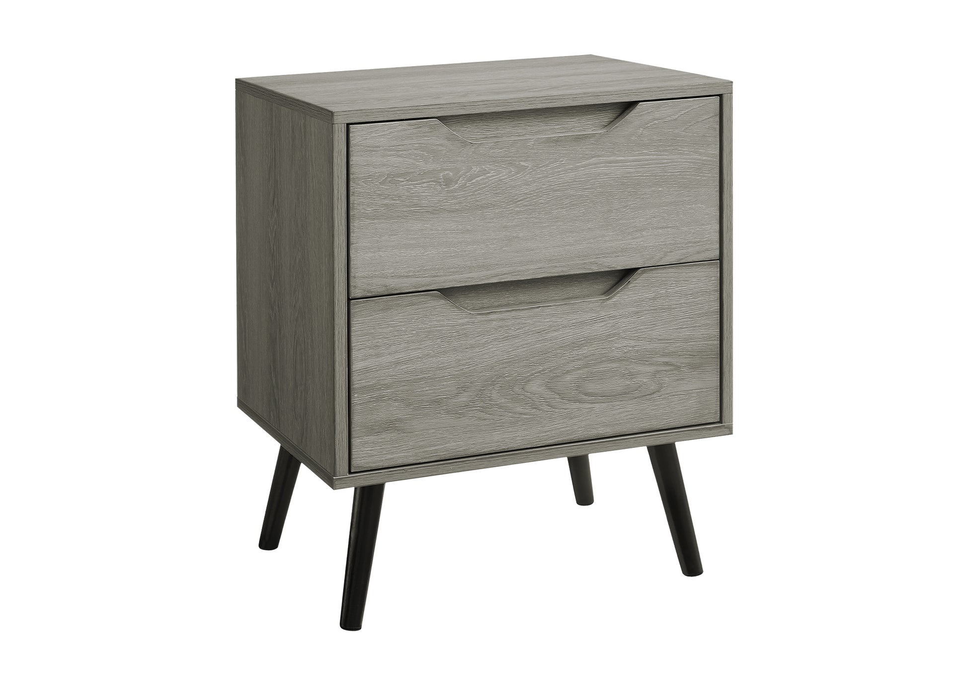Accent Table - 24"H / End Table With 2 Drawers-Accent Table-DECOROLALA