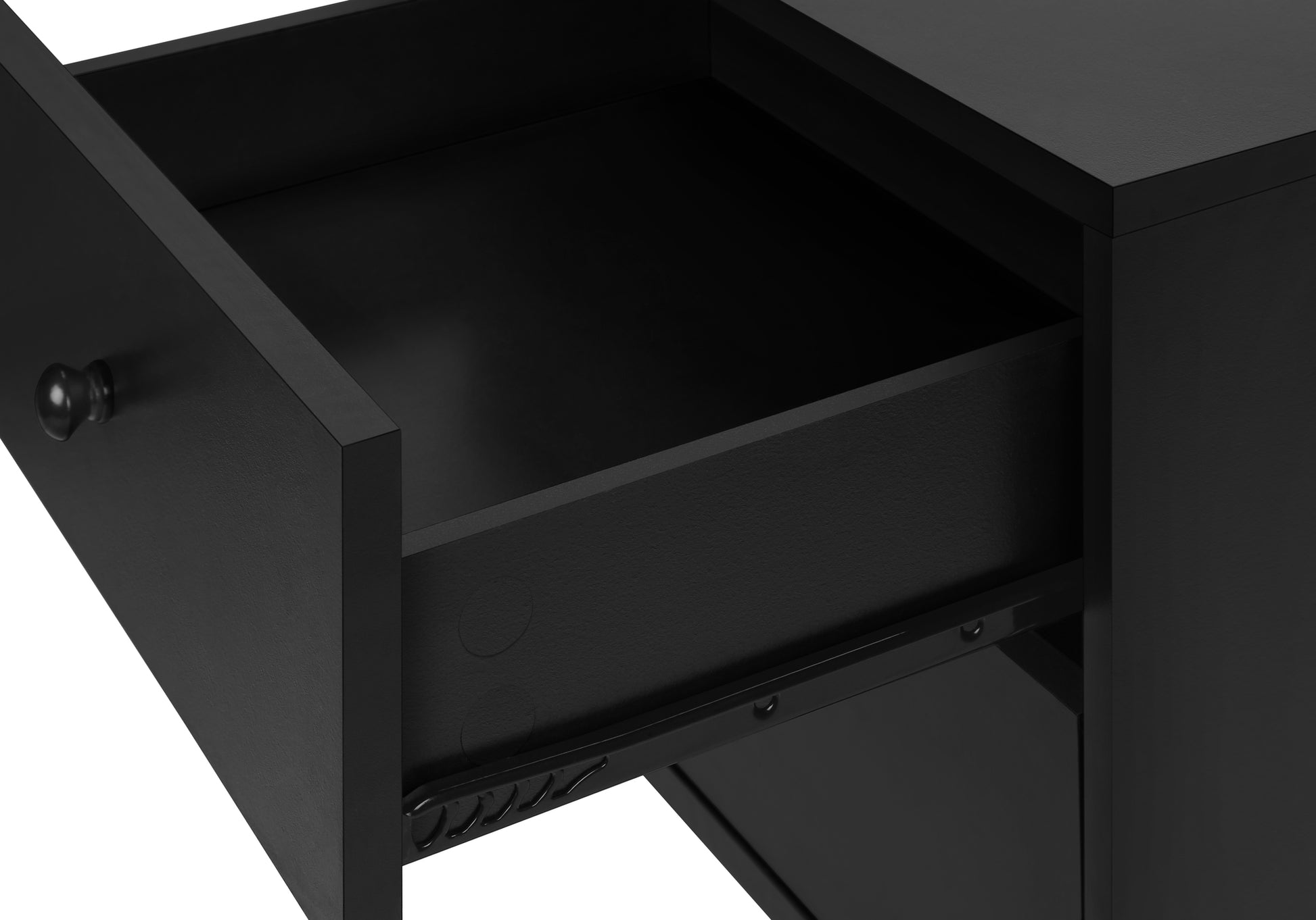 Accent Table - 24"H / End Table With 2 Drawers-Accent Table-DECOROLALA